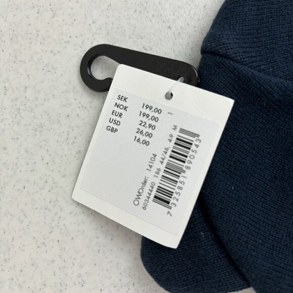 Polarn O. Pyret Navy Bear Winter Cap NWT 4-9M - Picture 4 of 8